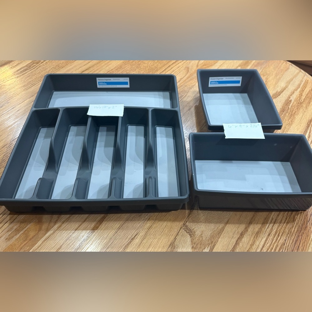 Room Essentials Gray Drawer Liners